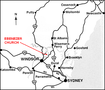 Our regional location, west of Sydney