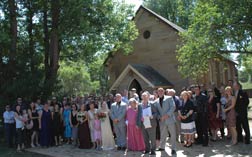 A Pitt Town Church wedding